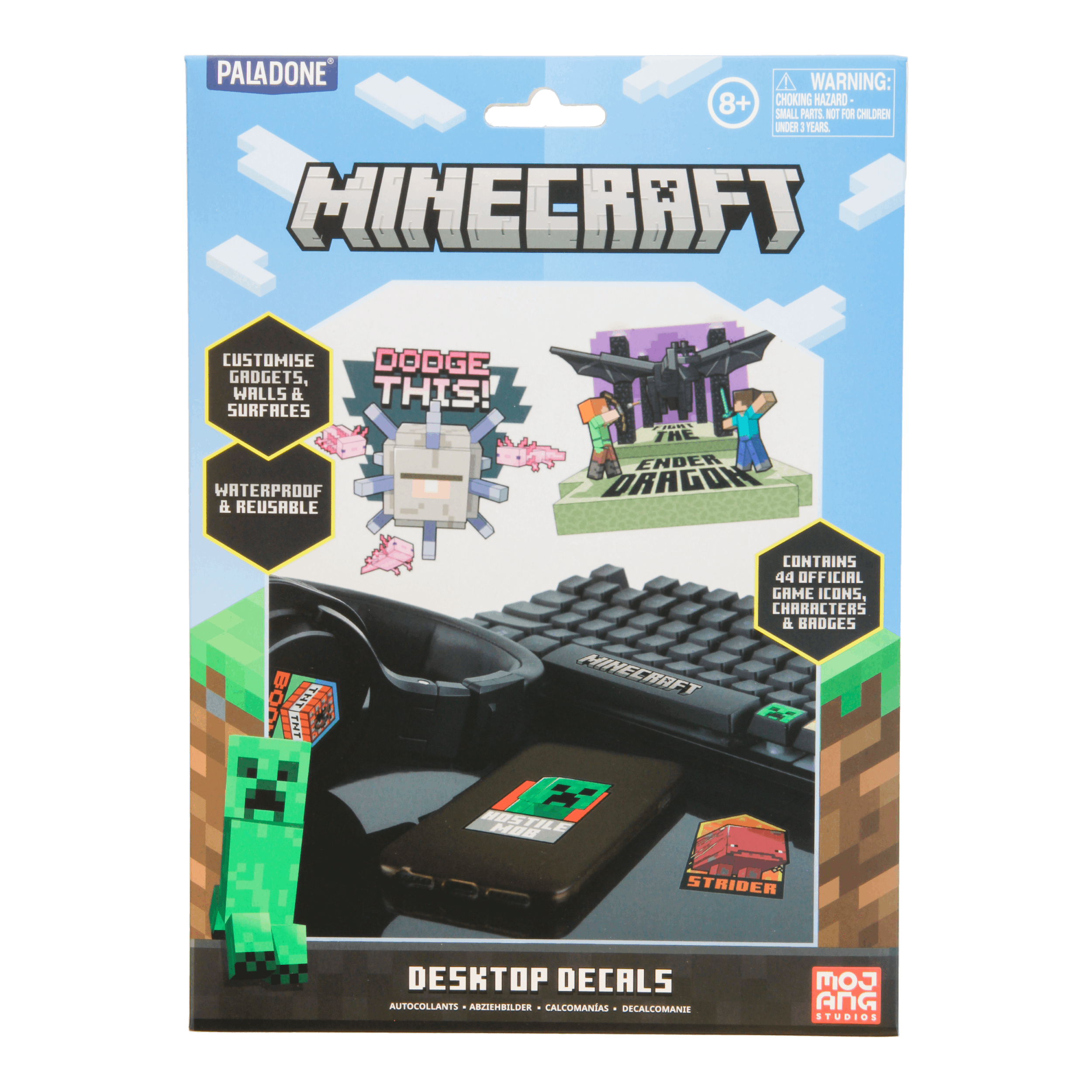 Paladone Minecraft Desktop Decals – Gift Shack