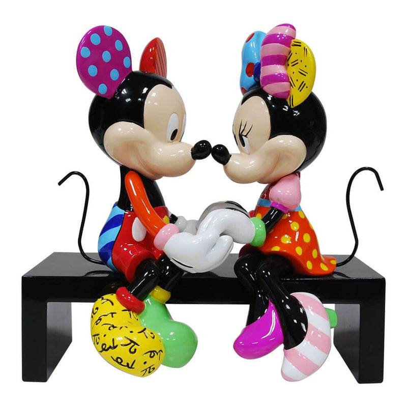 Britto - Mickey & Minnie Mouse Love Figurine