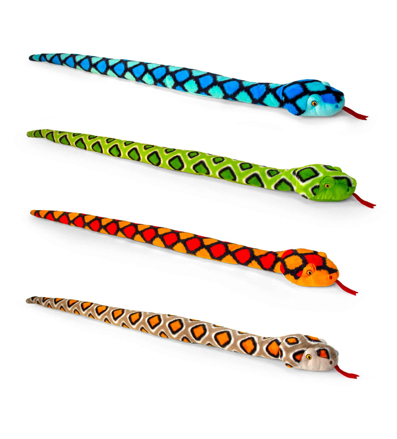 Keeleco Snake Plush Assorted