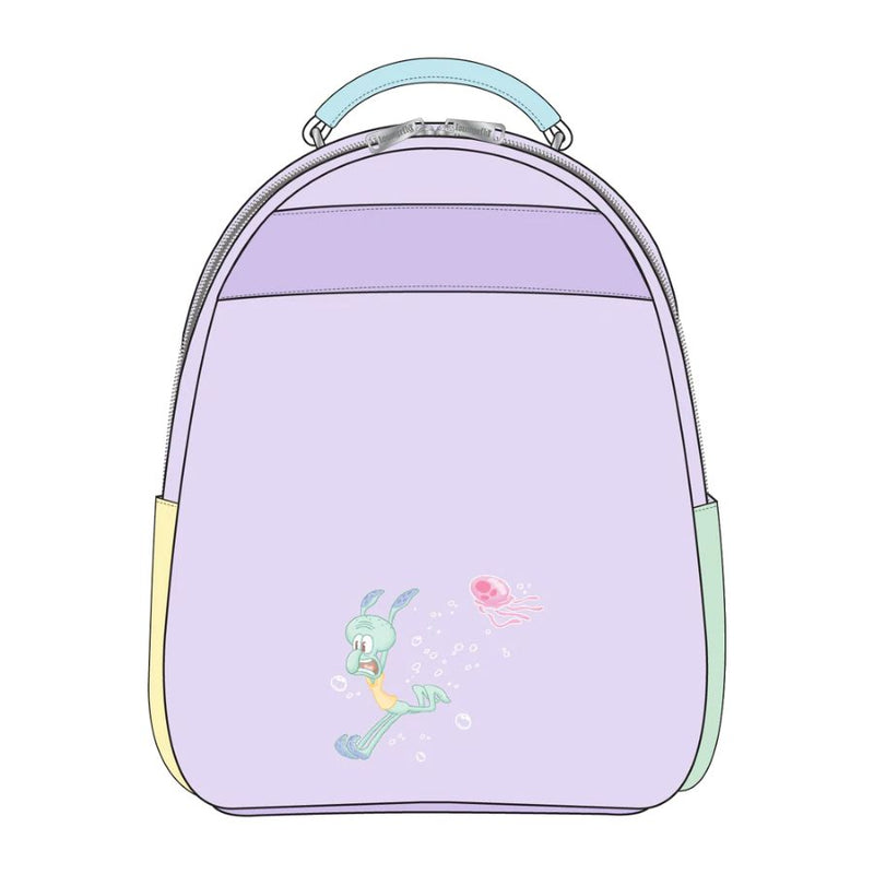 Loungefly SpongeBob SquarePants Jelly Fishing Pastel Mini Backpack