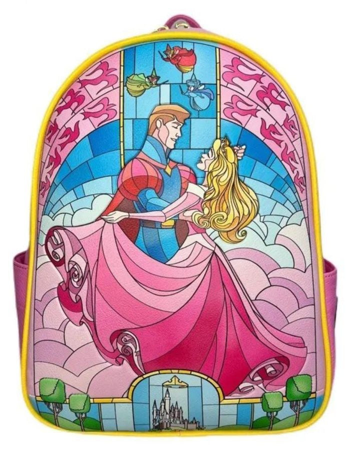 Loungefly - Sleeping Beauty - Stained Glass Mini Backpack