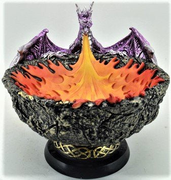 Dragon Fire Pot Bowl - Purple