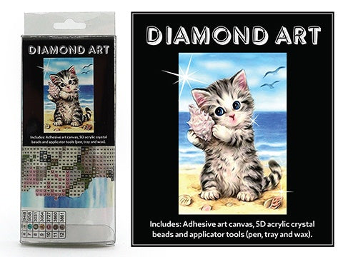 Mini 5D Diamond Art - Kitten