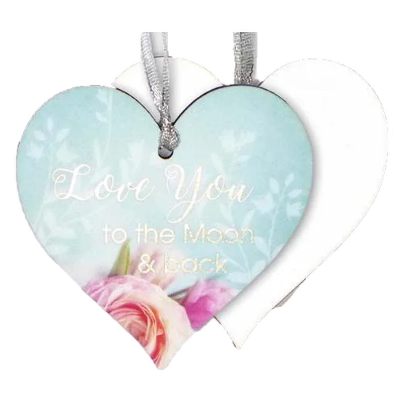 Heavenly Rose Gift Tag - Love You To The Moon