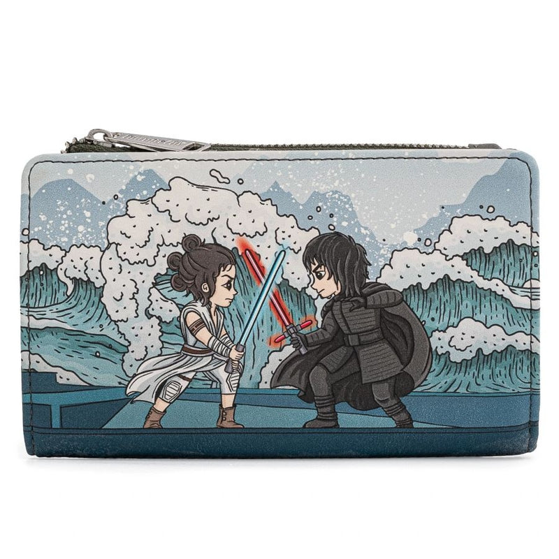 Loungefly - Star Wars - Kylo Ren & Rey Mixed Emotions Flap Purse