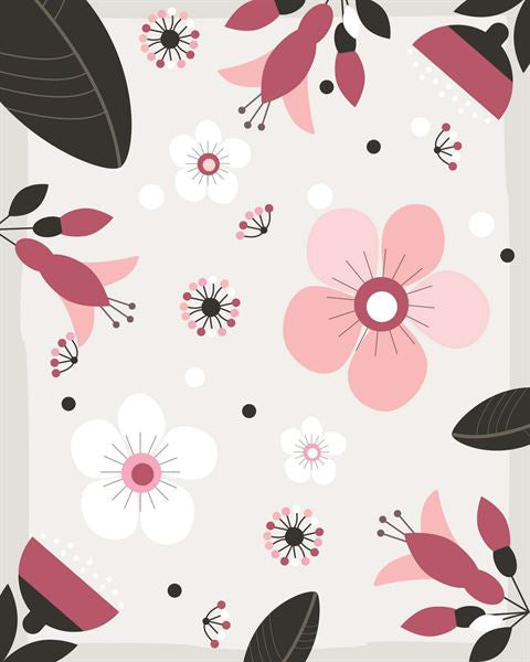 Toodles Noodles - Fuschia & Manuka Flowers - Lens & Screen Cloth